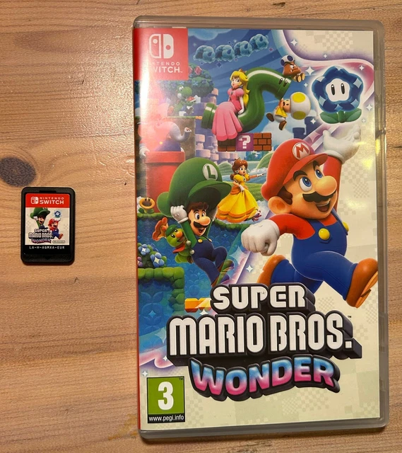 SUPER MARIO BROS. Wonder, Used, Nintendo Switch, 2023, Box & Cartridge