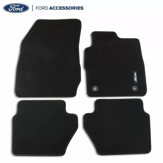 Genuine Ford Fiesta Mk7 Carpet Car Floor Mats Front & Rear 2011-2019 1947554