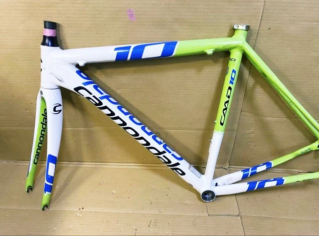 パーツ cannondale caad10 disc 56 frame set Cannondale Caad10 2011 Aluminum Rim Brake Road Bike Frame 56