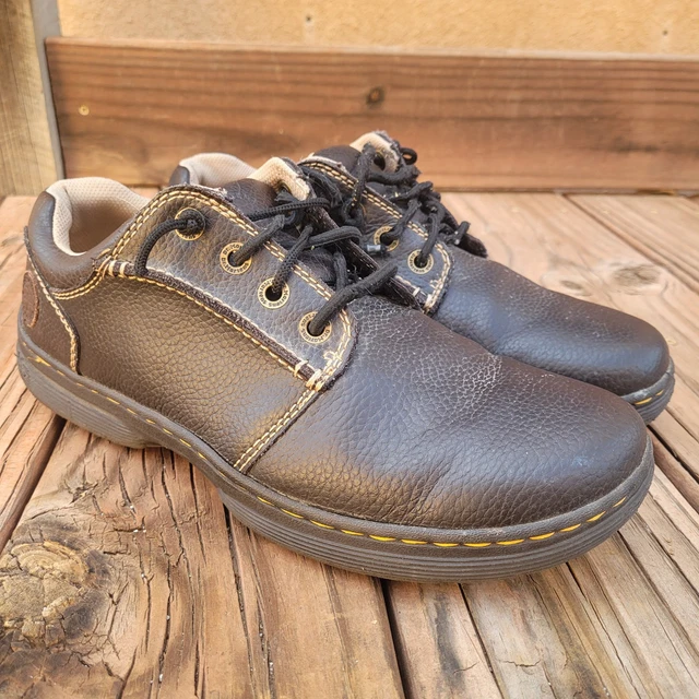 DR MARTENS ORDELL 3 Eye Oxfords US 11 Pebbled Leather Brown  display picture 1