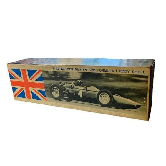 未開封 Strombecker british BRM Formula 1 STROMBECKER 1/32 BRM FORMULA 1 SLOT CAR IN BLACK MINT (MAYBE