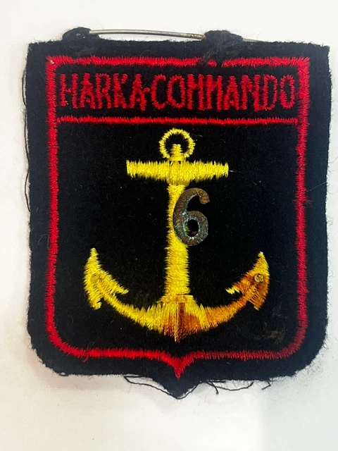 Insigne Patch COMMANDO MARINE PONCHARDIER tissu