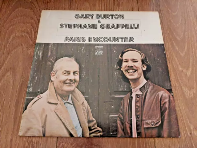 Gary Burton & Stephane Grappelli * Paris Encounter * Jazz Vinyl Lp Ex/Ex 1972