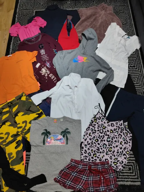 #825💜 Huge Bundle Of Girls Clothes 12-13-14years GEORGE NEXT F&F NEW LOOK HARRY