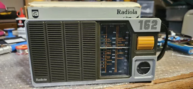 Radio Transistor Vintage Radiola 90 AL 162 Fonctionnel