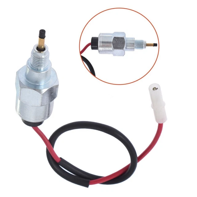 Akozon Solénoïde de coupure de carburant Solénoïde d'arrêt de carburant