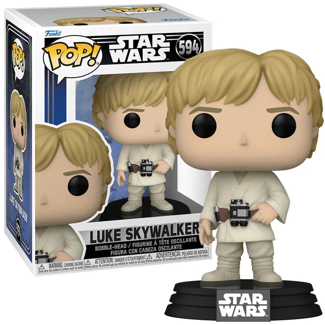Funko POP! Star Wars Luke Skywalker Vinyl Bobblehead Figure No 594