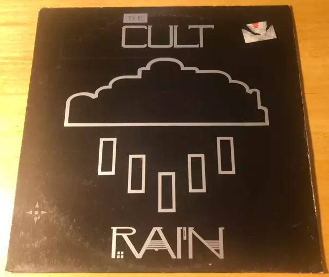 The Cult - Rain - 12" Single Vinyl Record | 1985 Beggars Banquet BEG 147T