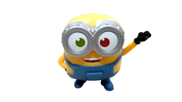 McDonalds Minion Movie 2015 Meal Toy Figure Chatting Bob
