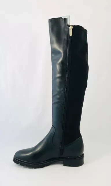 Marc Fisher Felissa Black Tall Knee High Riding Boots Size 5.5 3