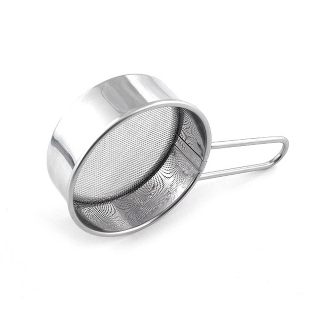 Tamiz de harina de acero inoxidable de calidad superior para obtener resultados de horneado perfectos