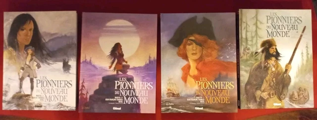 LES PIONNIERS DU Nouveau Monde Intégrale 2, 3, 4, 5 Charles Ersel ...