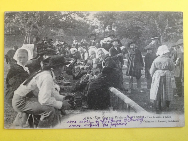Carte Postale Ancienne - Lorient FRANCE - Folklore Breton