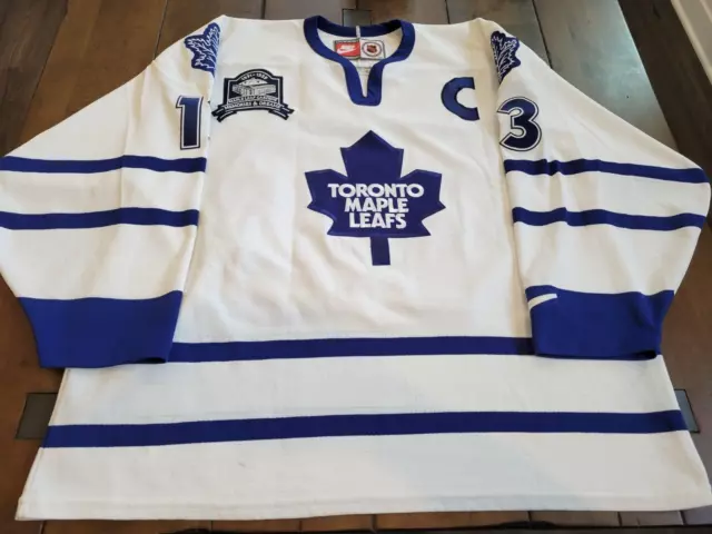 Third String Goalie: Mats Sundin Week - 1999-00 Toronto Maple Leafs Mats Sundin  Jersey