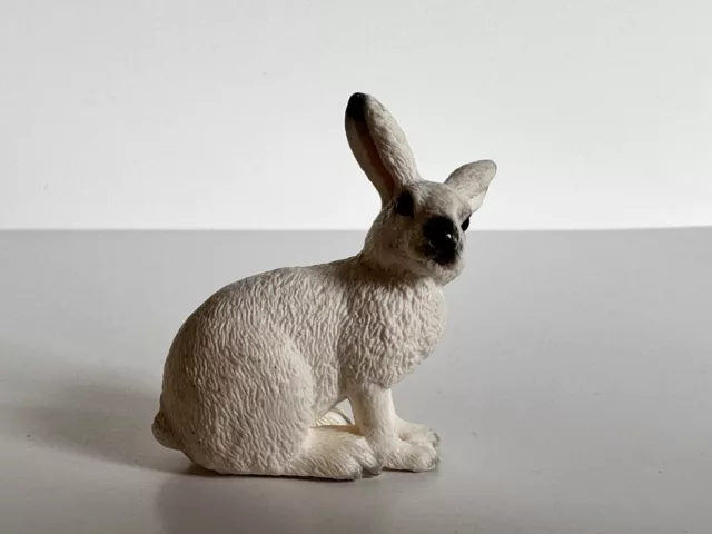 Schleich 14692 White Hare/ Rabbit Farm Life Toy Figure Retired HTF