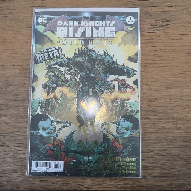 Dark nights Rising The Wild Hunt #1 - Foil Cover -1st print-dark knights metal