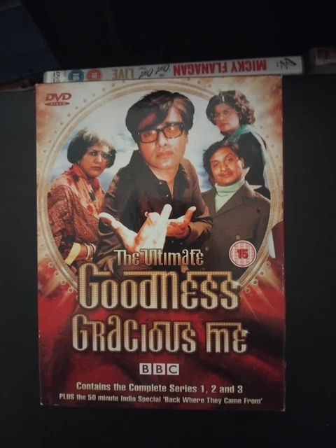 BBC THE ULTIMATE Goodness Gracious Me DVD Complete Series 1-3 Comedy 15 ...