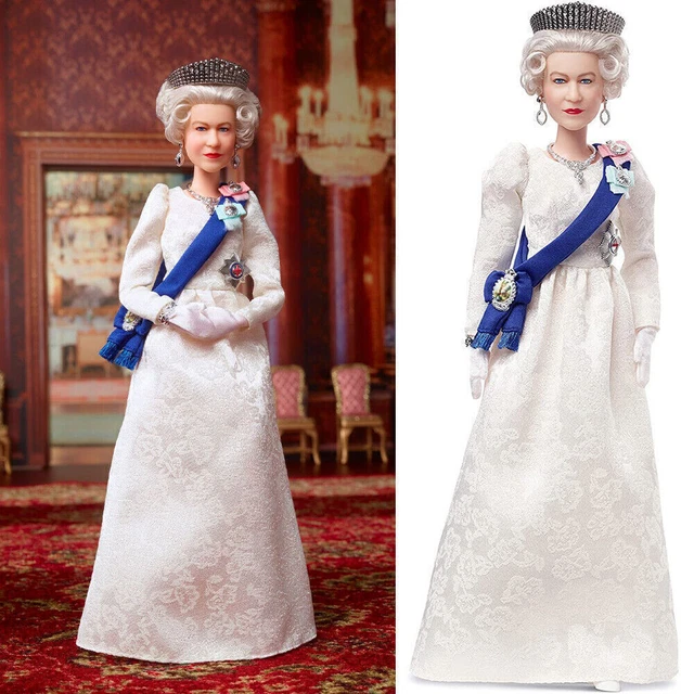 BARBIE SIGNATURE QUEEN Elizabeth II Platinum Jubilee Doll for Collectors New.. £19.89 PicClick UK