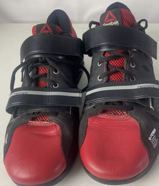Reebok Crossfit Weightlifting Shoes U-Form Lifter Plus CF74 Sz 11 1/2 Adjustable