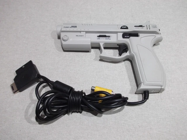Pistola Leggera Predator 2 Per PS1, PS2 E Sega Saturn - Logic3 - Usata Funzionante