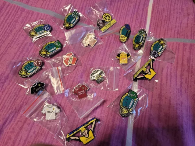 borussia dortmund pins....