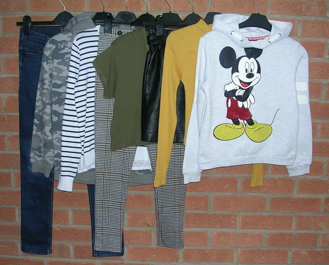 RIVER ISLAND NEW LOOK etc Girls Bundle Tops Skirt Leggings Jeans Age 10-11 146cm