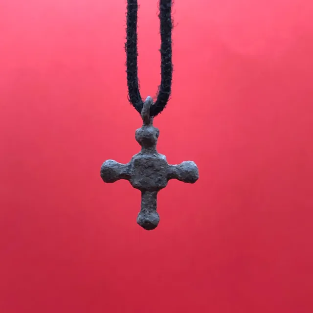 Ancient Bronze Antique Pendant Cross Vikings Kievan Rus Antique-inspired jewelry
