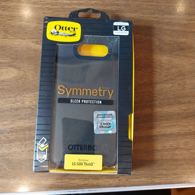 OtterBox LG G8X ThinQ Symmetry Series Sleek Protection Black NEW