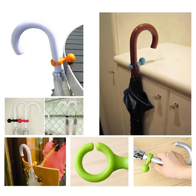 Portable Easy-to-Use Desk Or Table Clip Walking Cane Holder Umbrella Hanger Le