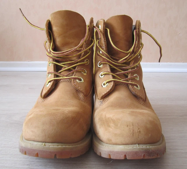 Bottines Timberland Marron Clair Femme Pointure 38 2