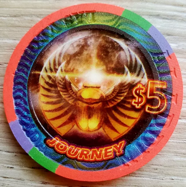 $5 Las Vegas Aladdin Journey Casino Chip - Uncirculated