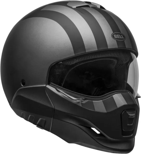 Bell Broozer Free Ride Matte Gray Black Helmet - size XL