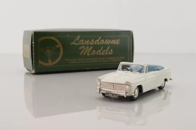 Lansdowne Modelle LDM.13; 1963 Hillman Super Minx Cabrio; weiß; top verpackt