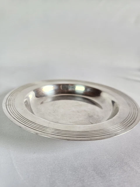 CHRISTOFLE MODELE SPATOURS 4 DESSOUS DE VERRES COUPELLES 8,5 cm METAL ARGENTE | Métal argenté modèle
