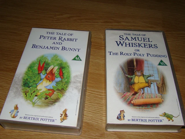 Peter Rabbit Sam BEATRIX POTTER VHS Videos Tale Of Peter Rabbit Benjamin Bunny Samuel ...