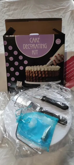 The Kit Company™ Cake Decorating Kit | 49 pcs Equipment & Tools inc Ebook | Cake