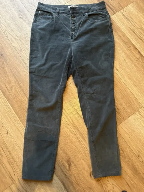 Free People We The Free Sun Chaser Cords in Morning Waves Corduroy Pants Size 30