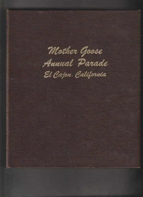 Dansco Blank Binder Album, Mother Goose El Cajon, Holds 5-6 Pages not included