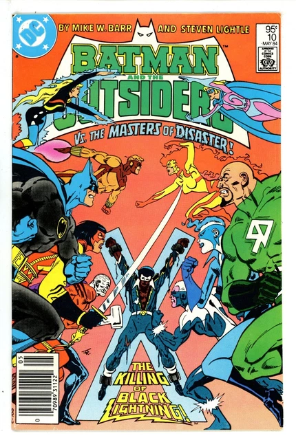 BATMAN AND THE Outsiders Vol 1 10 Canadian Price Variant VF- (1984) $4. ...