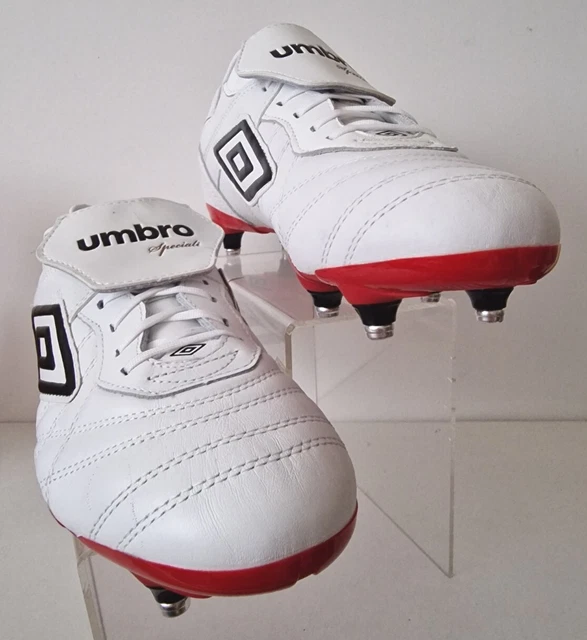 UMBRO Speciali Eternal Team SG Football Boots MENS WHITE Size UK 9  EX-DISPLAY