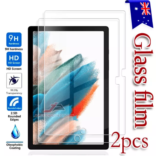2X For Samsung Galaxy Tab A8 A7 Lite A 8.0 10.1" Tempered Glass Screen Protector