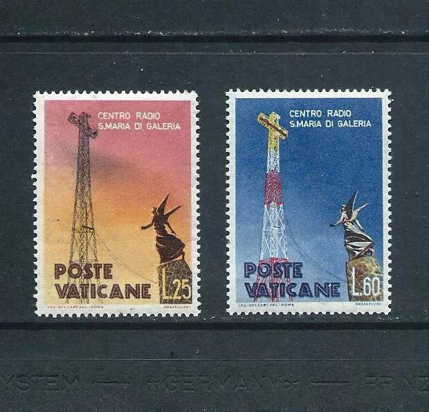 VATICAN _ 1959 'RADIO VATICAN' SET of 2 _ MLH ____(821)