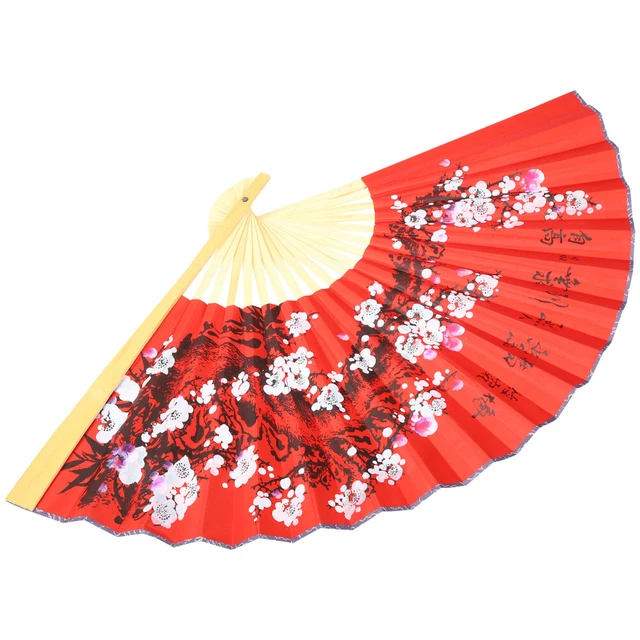 Chinoiserie Decor Headboard Decoration Photo Fan Decorative Fan 9