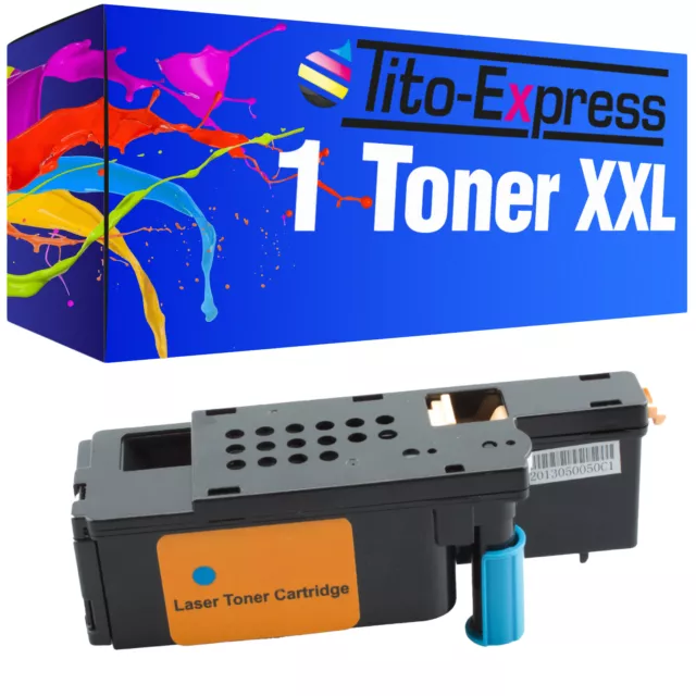 1x Laser Toner XXL Cyan PlatinumSerie kompatibel für Dell E 525 W E525W E 525W