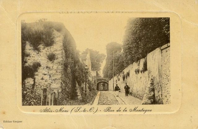 *27452 cpa Athis Mons - rue de la Montagne