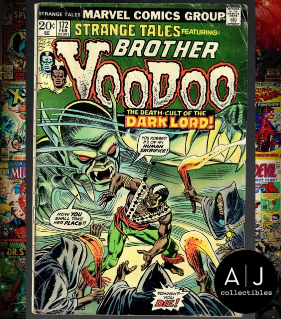 Strange Tales #172 (Marvel Comics 1974) Brother Voodoo GD/VG 3.0