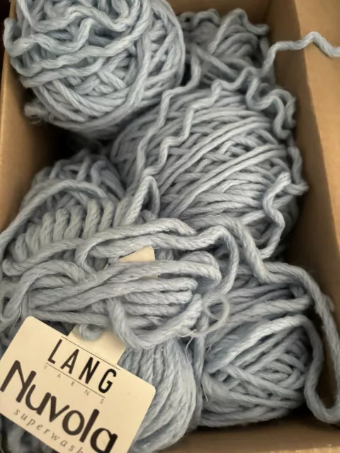 Lang Yarns  Nuvola, 600 Gramm , Hellblau