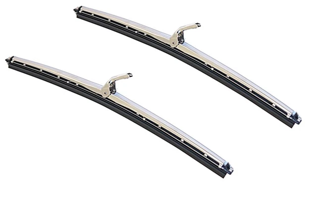 Classic Mini Stainless Steel Wiper Blades – Set Of 11 Pairs For Front Windows