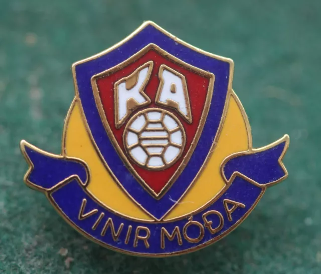 RARE Iceland Akureyrar FC Football Club Enamel Pin Badge Calcio Distintivo