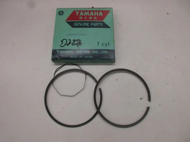 Anneaux De Piston Yamaha DT400 NOS (New Old Stock) Pour 1975-1976 - Réf 500-11610-20